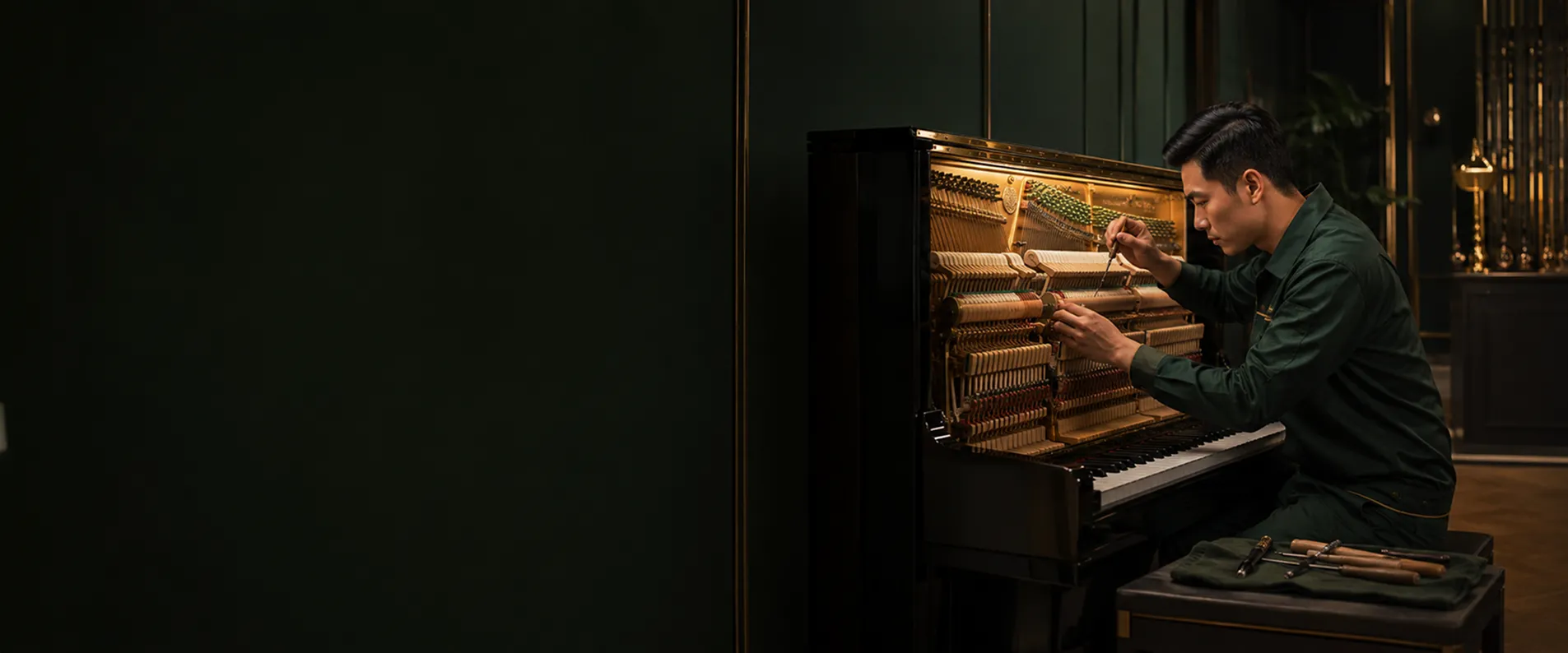 Sửa chữa, bảo dưỡng và lên dây đàn piano