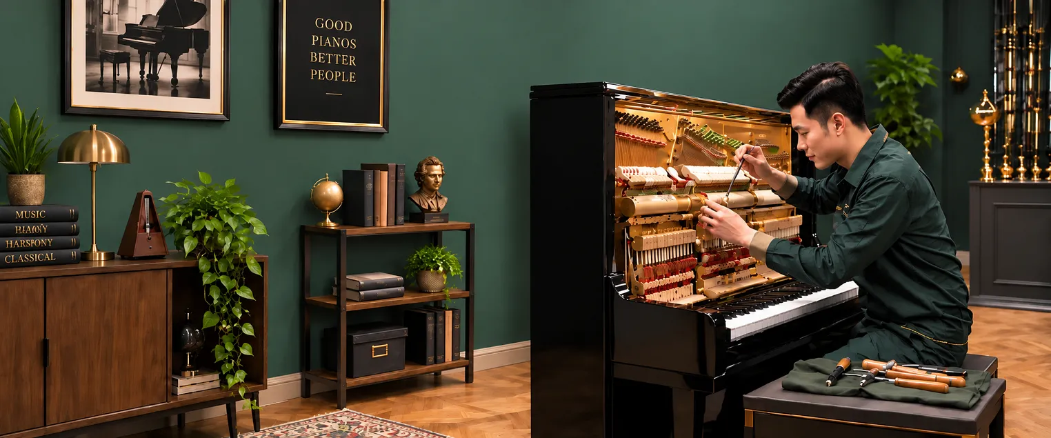  Sửa chữa, bảo dưỡng và lên dây đàn piano tại Hà Nội