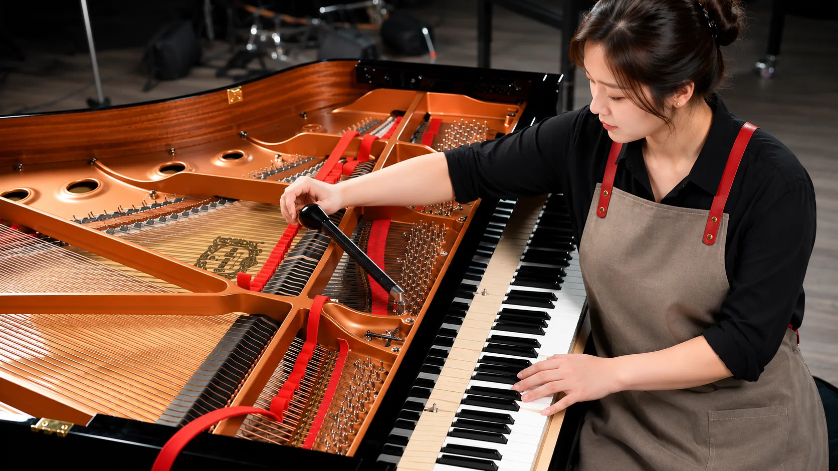 Bao lâu thì cần lên dây đàn piano một lần?