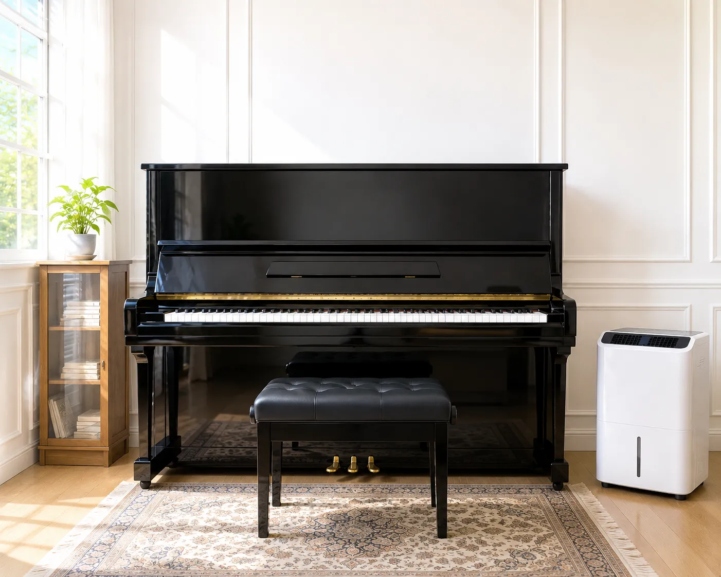Cách bảo quản đàn piano cơ vào mùa nồm ẩm