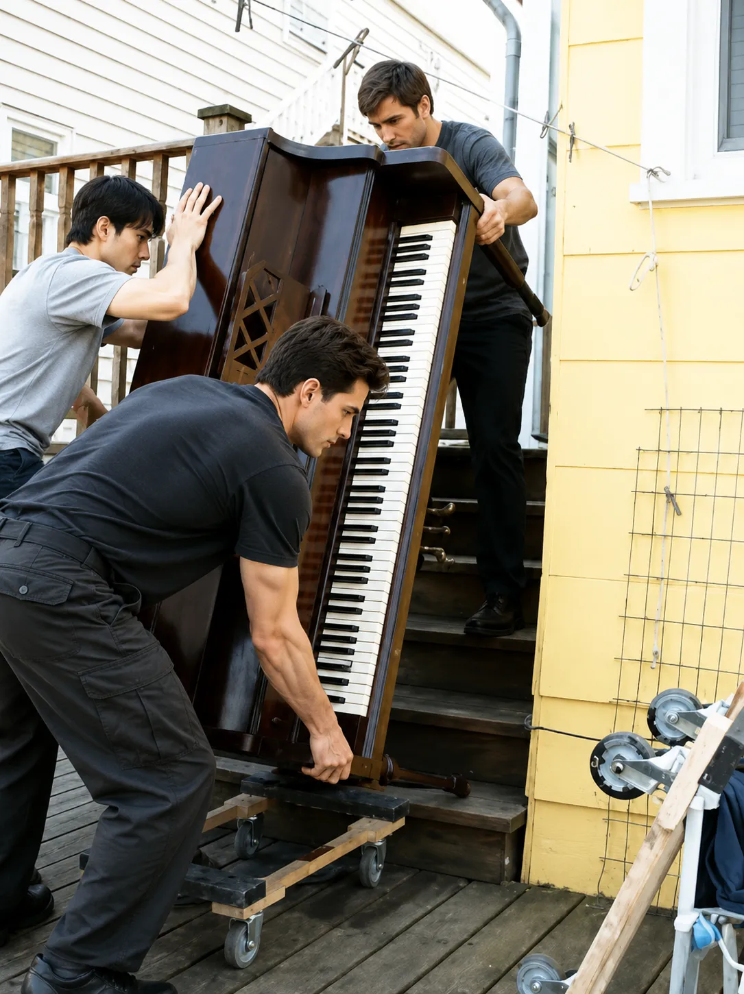 Những Lưu Ý Khi Vận Chuyển Đàn Piano Cơ